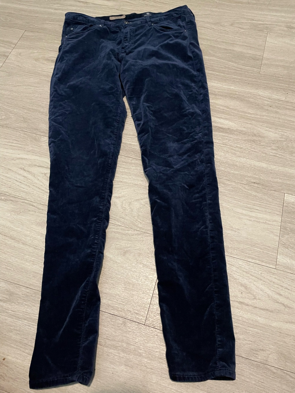 AG Adriano Goldschmied Women's Skinny Jeans in Navy